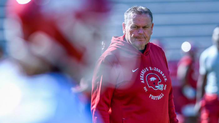 Sam Pittman-Spring 02